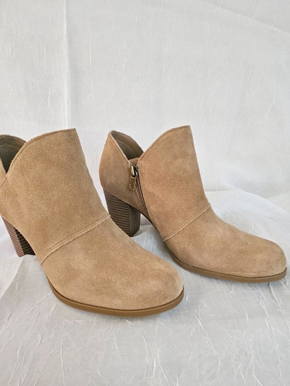 Koolaburra by UGG Nacie Suede Heeled Booties, Size 8.5